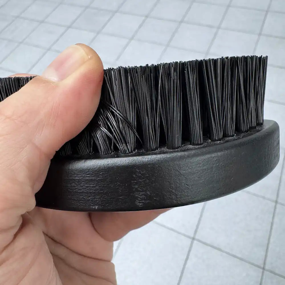 morbidezza setole spazzola gomme