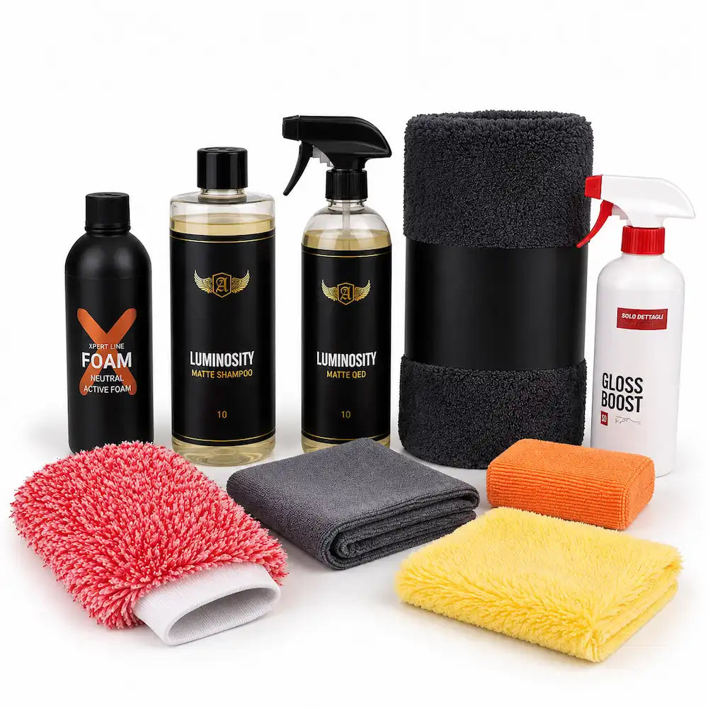 Kit Matte & Wrap - Kit Completo per la Cura di Auto Opache e Wrappate