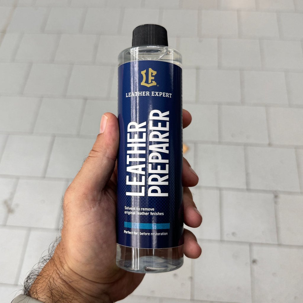 Detergente a Solvente Leather Preparer by Leather Expert - Solodettagli