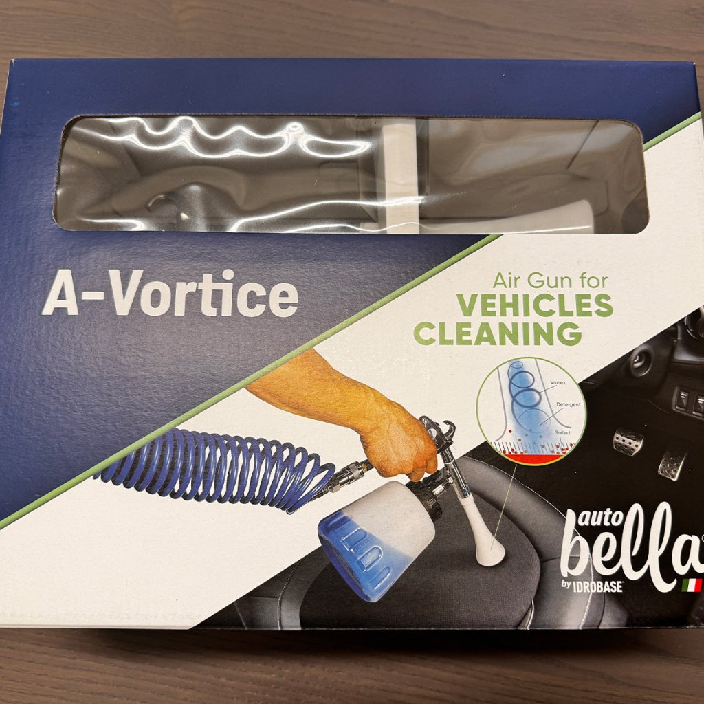 Idrobase Pistola A - Vortice Classico + Serbatoio - Solodettagli