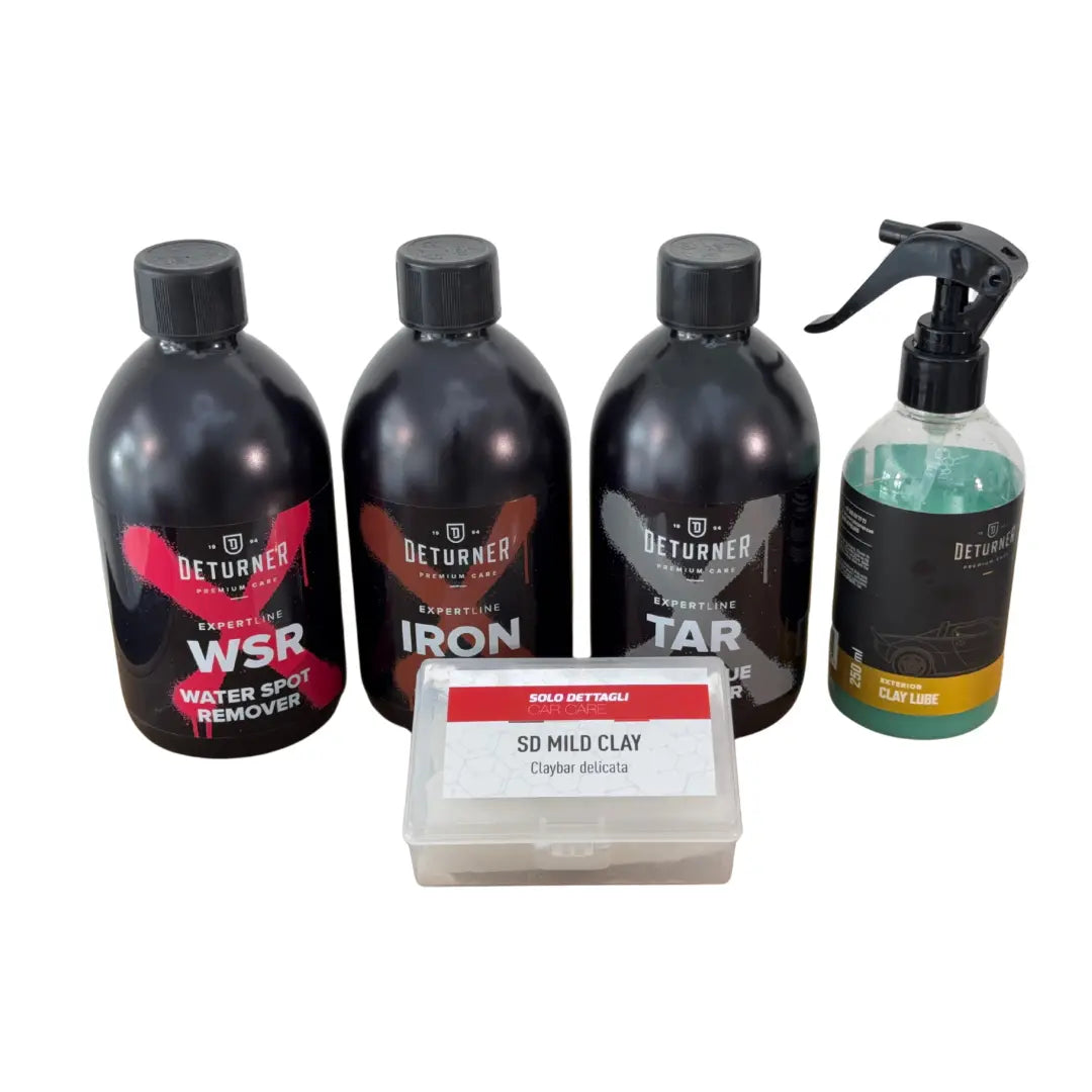 kit decontaminazione carrozzeria con prodotti deturner
