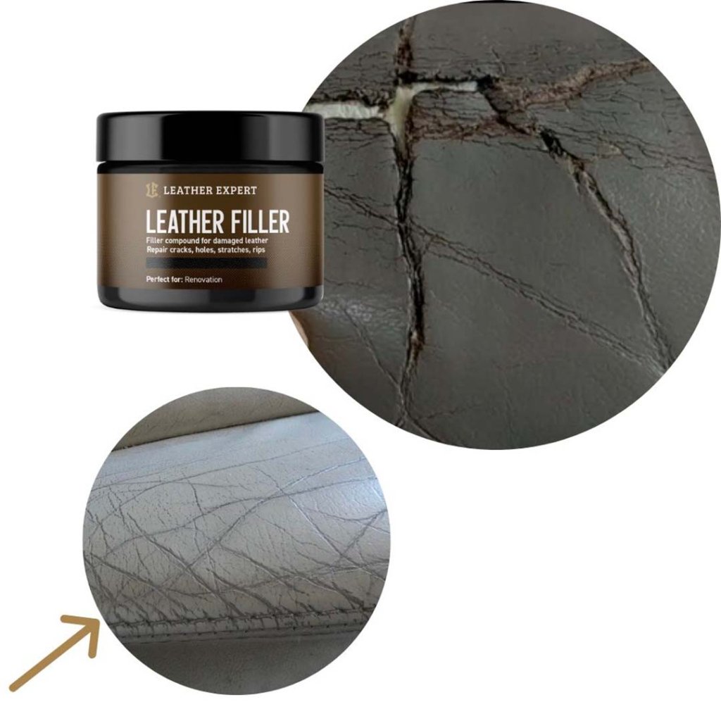 Stucco Nero Per Pelle Leather Filler by Leather Expert - Solodettagli
