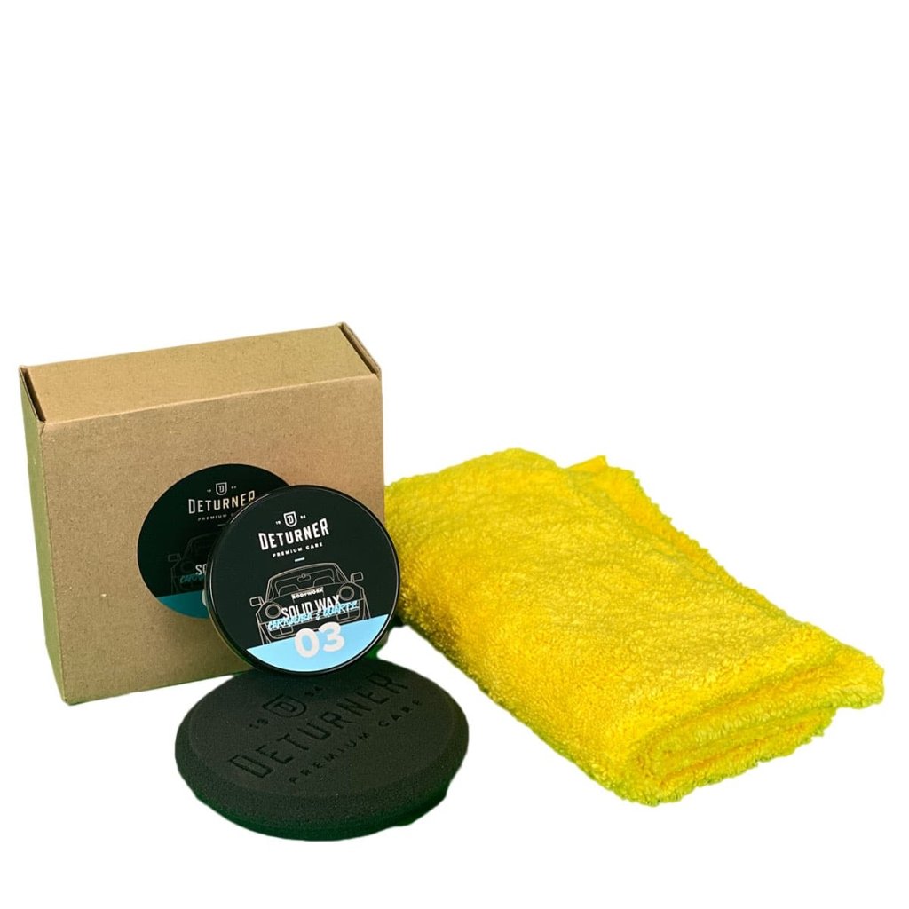 Kit Protezione Deturner Solid Carnauba Wax - Solodettagli