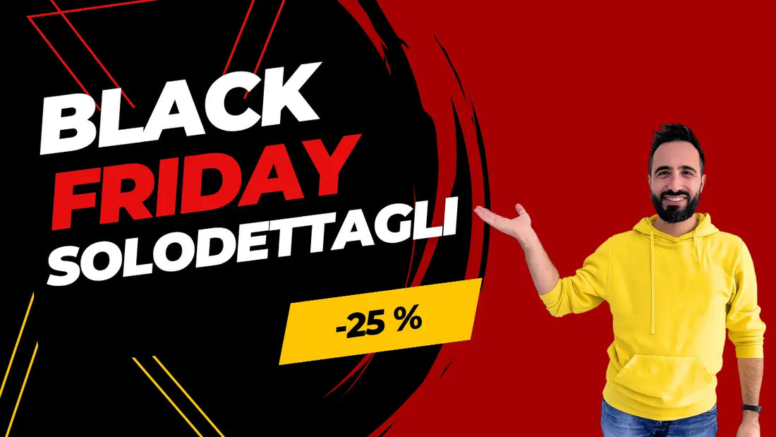 le offerte del black friday di solodettagli car detailing