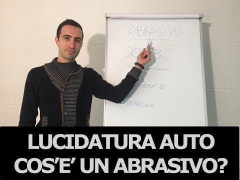 Come lucidare l'auto - Che cos'è un Abrasivo? - Solodettagli
