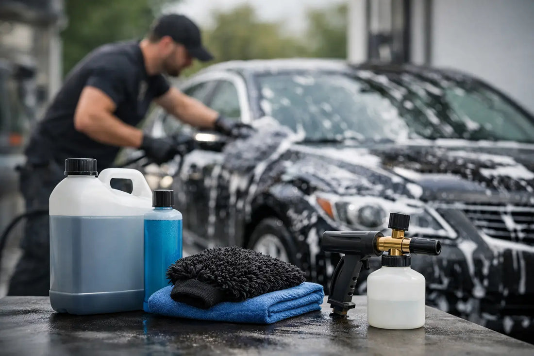 Recensione shampoo auto professionale sul campo