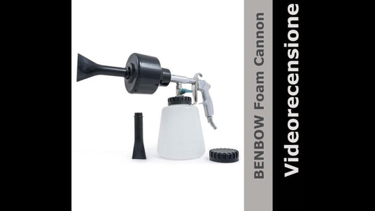 Videorecensione Pistola Benbow Foam Cannon - Solodettagli