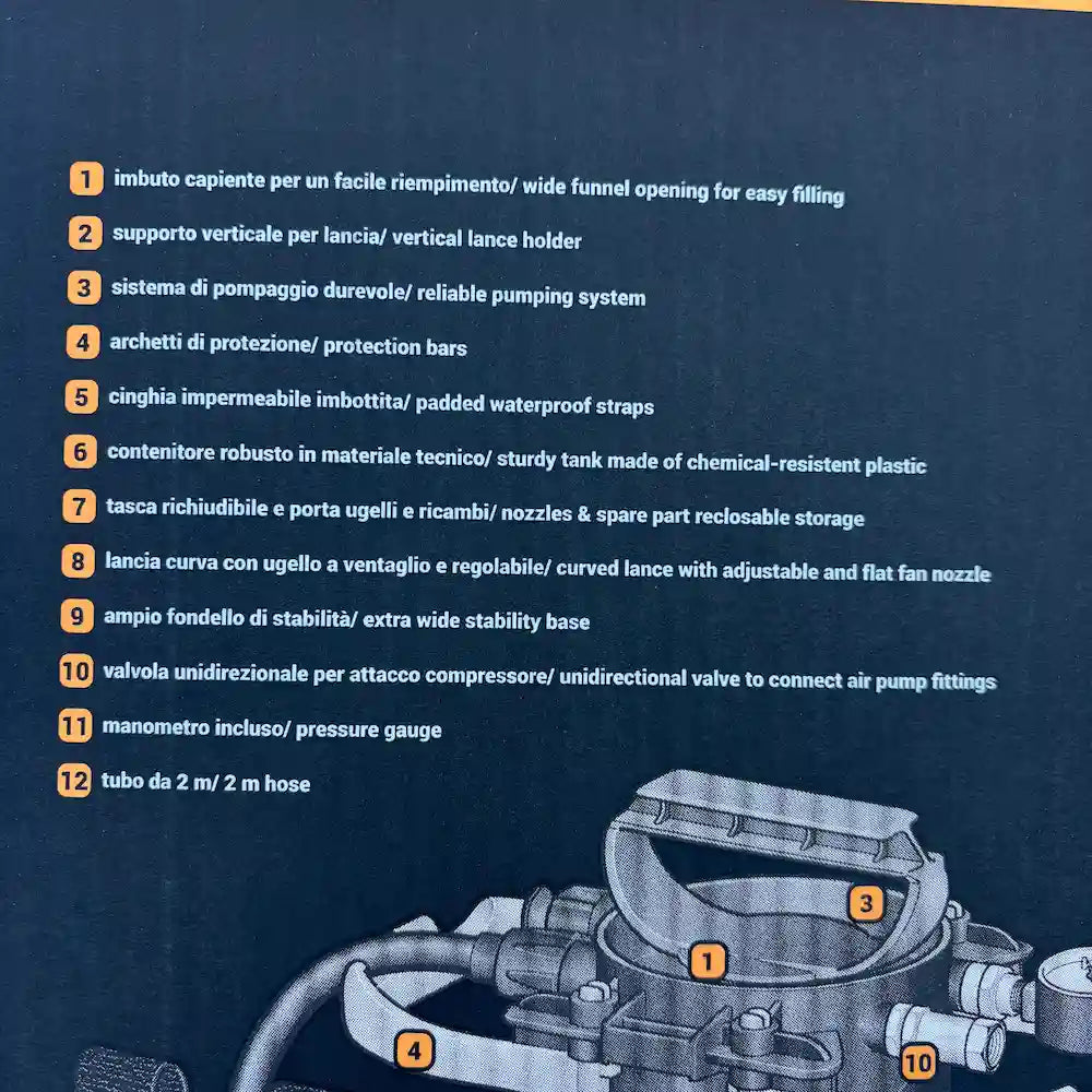 caratteristiche tecniche epoca pro10 spray