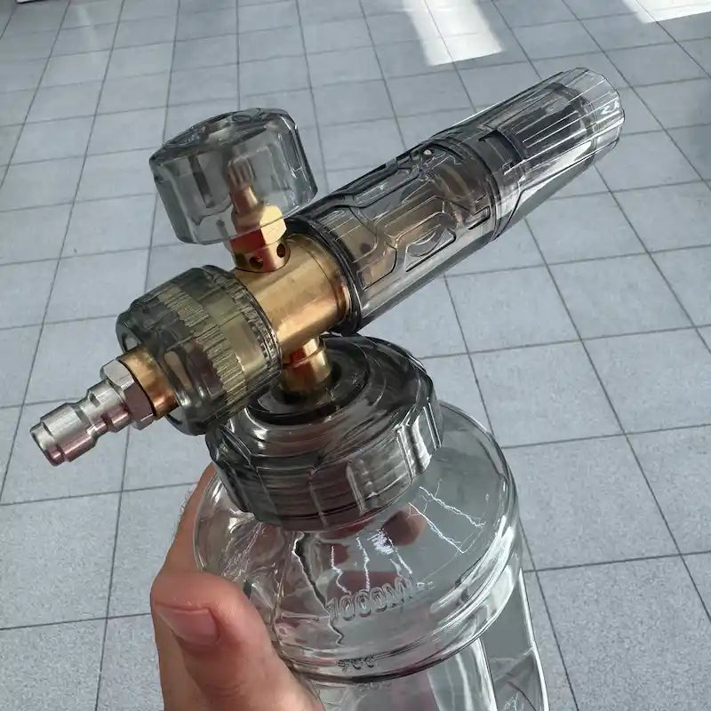 dettaglio ottone lancia foam chemicalworkz