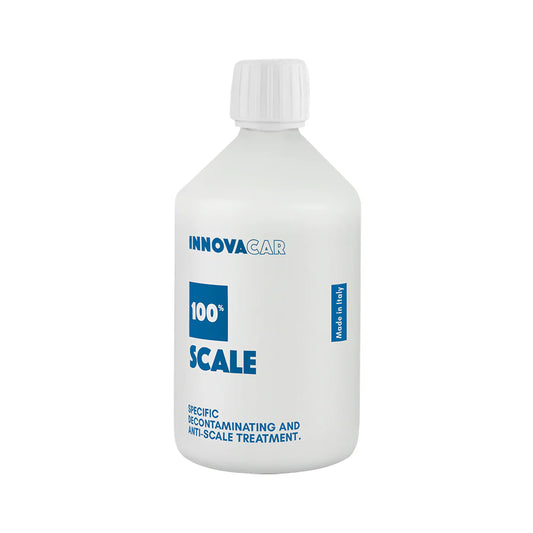 Decontaminante calcare Innovacar 100% scale bottiglia bianca da 500ml