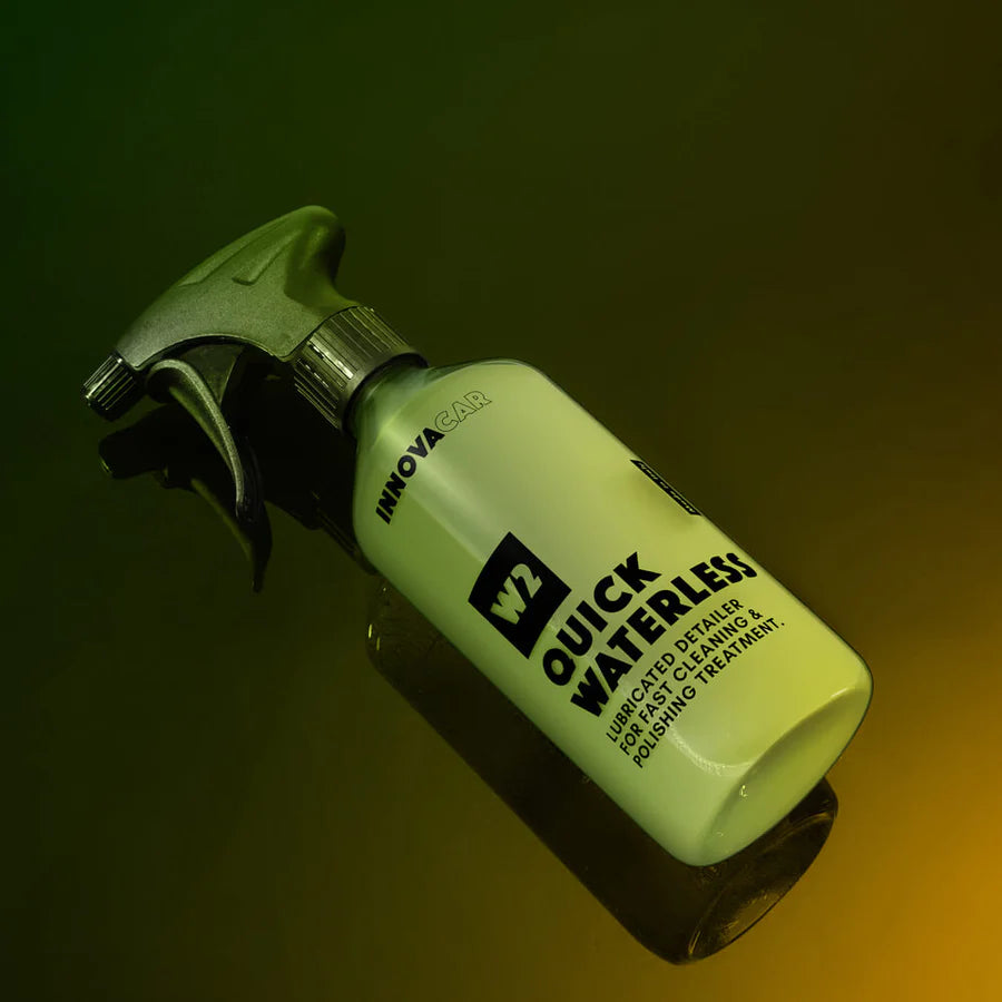 Innovacar W2 Quick Waterless pulitore waterless lavaggio auto senza acqua Quick detailer e aiuto in asciugatura
