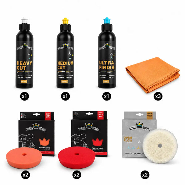 Kit Lucidatura Professionale 3 Step Rotorbitale 5