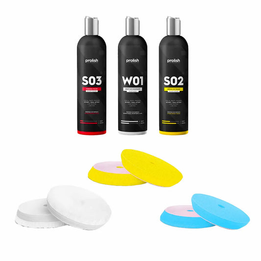 Kit Lucidatura 3-Step Prolish + RPOF 5"