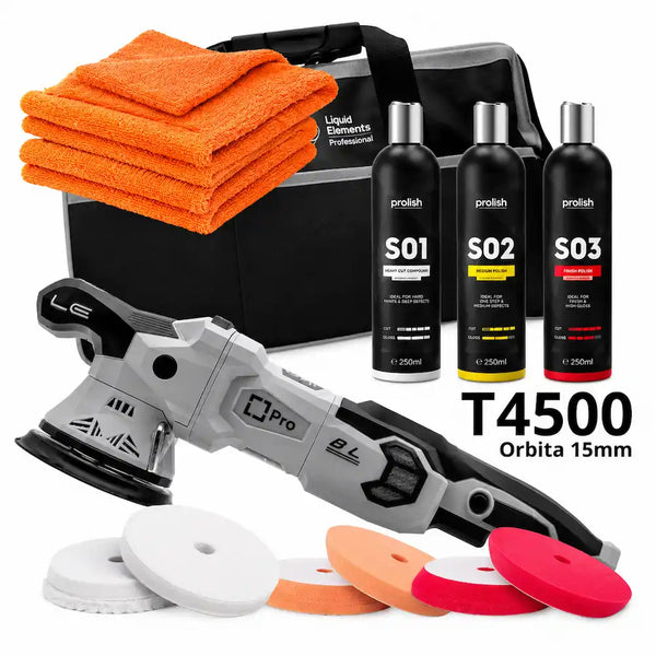 Kit Lucidatura 3 Step Liquid Elements T4500 Pro