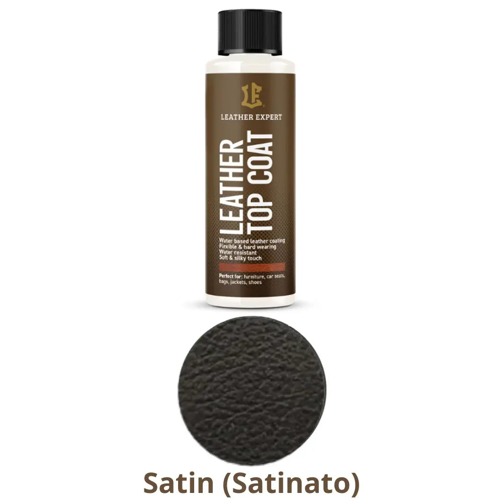 vernice trasparente per pellame satinata