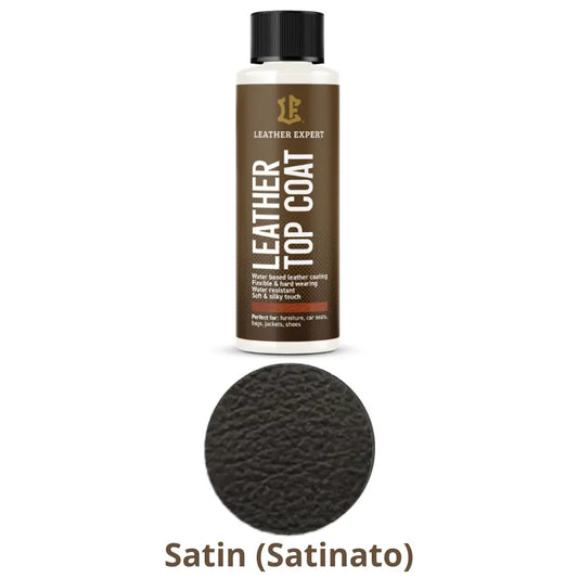 vernice trasparente per pellame satinata