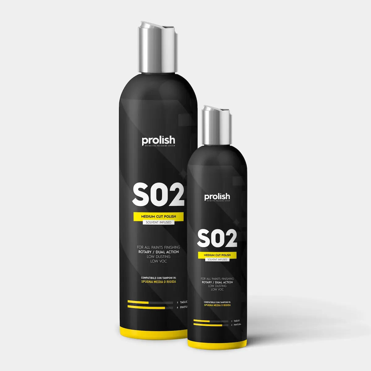 flaconi grande e piccolo di polish s02