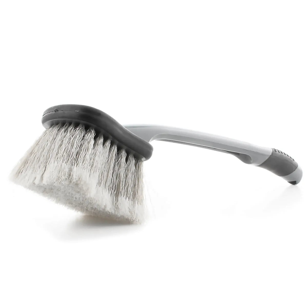 Spazzola da detailing con setole morbide percerchi e gomme auto