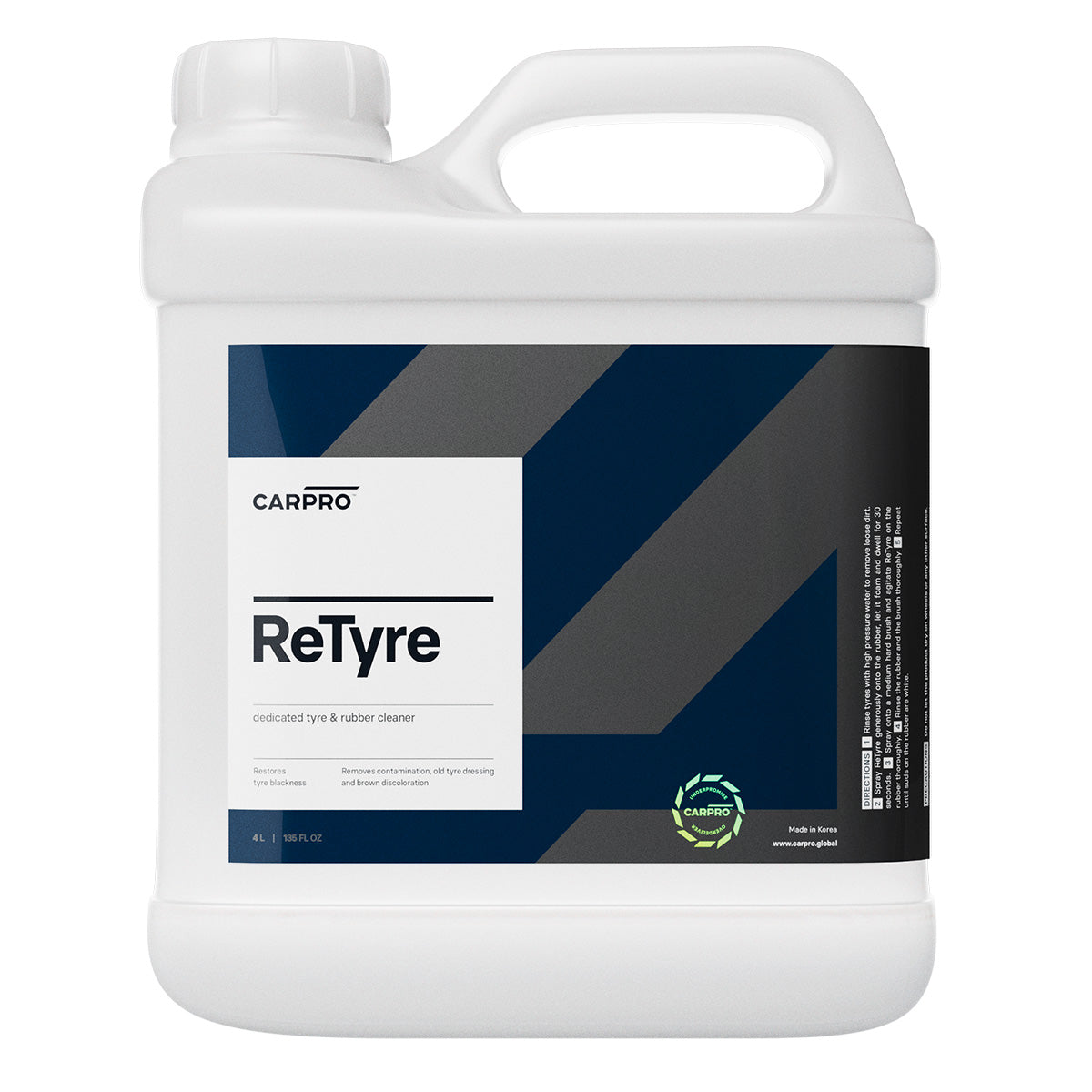 Carpro Retyre - Detergente Specifico per Pneumatici e Gomme