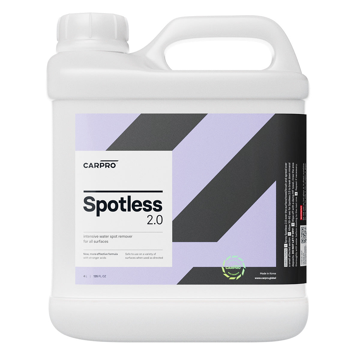 CarPro Spotless 2.0 - Detergente Anticalcare Instantaneo