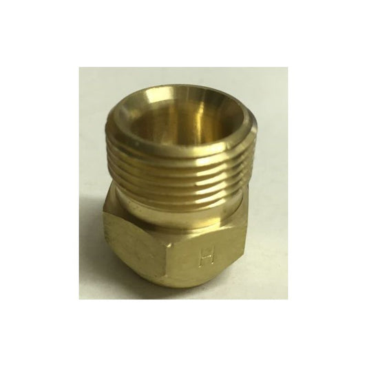 maschio da 1/4 a femmina attacco m22x1,5 con foro 14mm, raccordo per maschio da 1/4 a femmina attacco m22x1,5 con foro 14mm, raccordo per